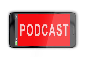 PODCAST - media concept