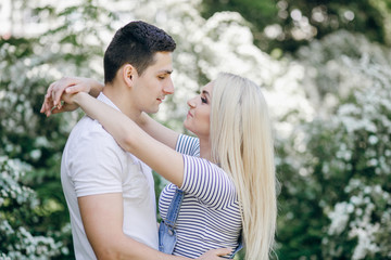 Fototapeta premium couple in nature