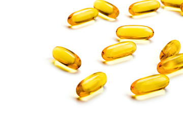 Omega 3 gel capsules