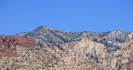 Red Rocks Spring Snow