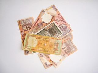 BANCONOTE, SOLDI, Old Banknotes of various countries, India