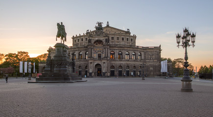 Semperoper in Dresden, Germany