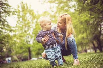 Fototapeta premium My little boy.