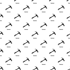 Hammer pattern vector seamless