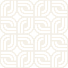 Vector seamless subtle lattice pattern. Modern stylish texture with monochrome trellis. Repeating geometric grid. Simple design background.