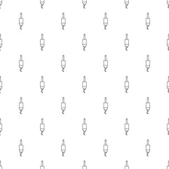 Jack cable pattern vector seamless