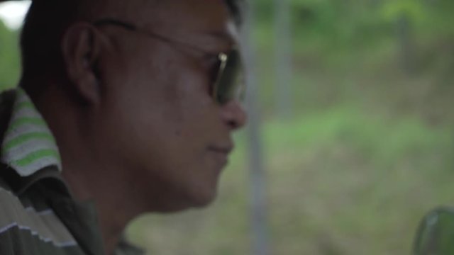 People driving around the Philippines in the paradise that is the south east asian country