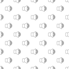 Volume up pattern vector seamless