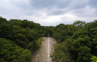 The ruins of the the Imperial Palace in the Ming Dynasty