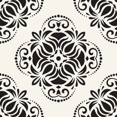 Classic seamless pattern. Traditional orient ornament. Classic vintage background