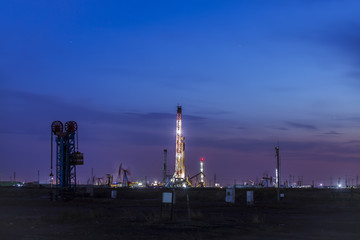 The oil rig