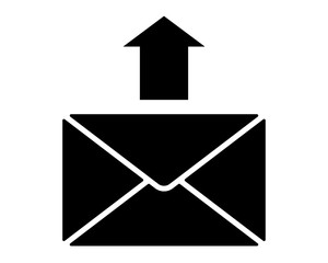 Sent mail vector pictogram 