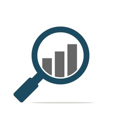 Business Logo. Bar Chart icon. Vector eps 08.