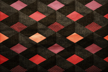  Patchwork Texture Tiles Background Design Effect Wallpaper HD Fabric Pattern