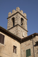 Fototapeta na wymiar Borgo storico Santa Fiora Grosseto Italia