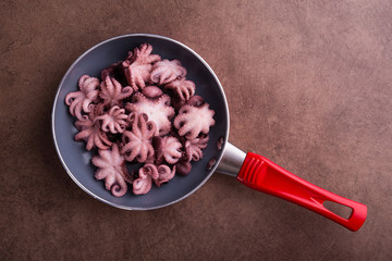 Small pickled octopus