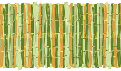 trunks of bamboo. seamless pattern