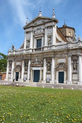 Fototapeta na wymiar The Basilica Santa Maria in Porto. Ravenna, Italy, South Europe.