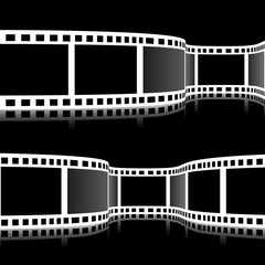 Film strip vector illustration