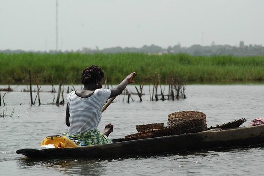 Benin, piroga sul Lago Nokoué