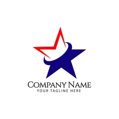 Star Company Logo Vector Template Design Illustration