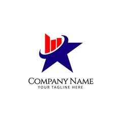 Star Company Logo Vector Template Design Illustration