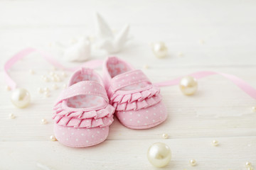 baby shoes, baby shower decoration