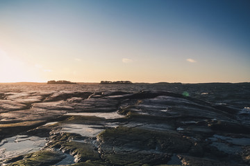 Lake at calm day in Finland