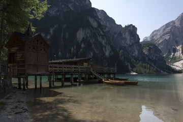 Fototapeta premium lago di Braies