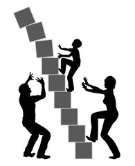 Raising mentally strong Kids. Parents let her son take risk, which helps him to become self confident
