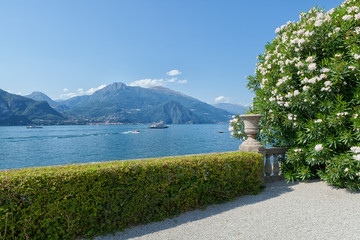 Botanical garden, lake Como, Varenna, Lombardia, Italy