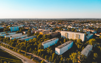 aerial overview about berlin, prenzlauer berg © Novanture