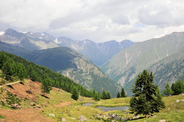 Fototapeta premium Gebirge Südtirol Berge