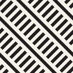 Vector seamless zigzag line pattern. Abstract stylish geometric background. Repeating lattice background