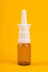 medical bottle close up