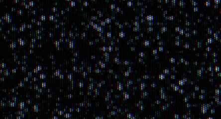 Noise grain dots bad tv