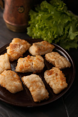 fried cod - Italian cuisine