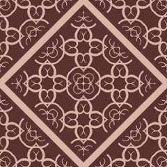Ornamental seamless pattern