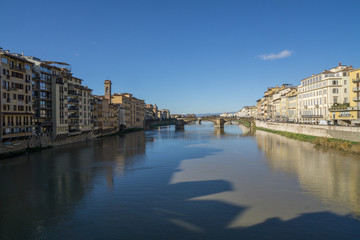 Fototapeta na wymiar Ponte Vecchio Firenze Toscana