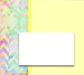 Pastel background with soft colorful patterns and pale yellows