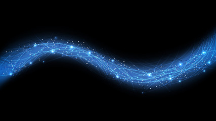 vector abstract background technology illustration communication data security