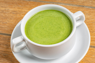 pea cream soup