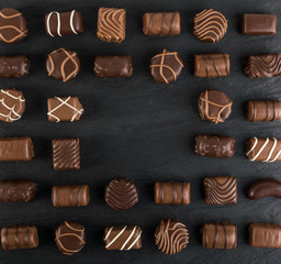 Chocolate Sweets Background