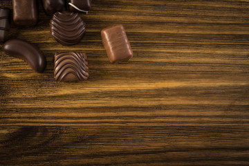 Chocolate Sweets Background