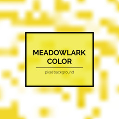 Beautiful Meadowlark Square Background