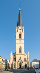 Fototapeta na wymiar Church of St. Anthony the Great in Liberec, Czech Republic.