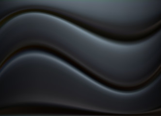 Wavy soft and smooth lines, metallic vip elegant concept background.