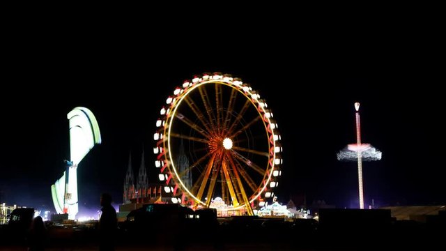 ferris wheel on a festival