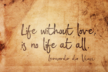 life at all Leonardo