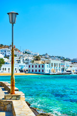 Waterfront in Mykonos